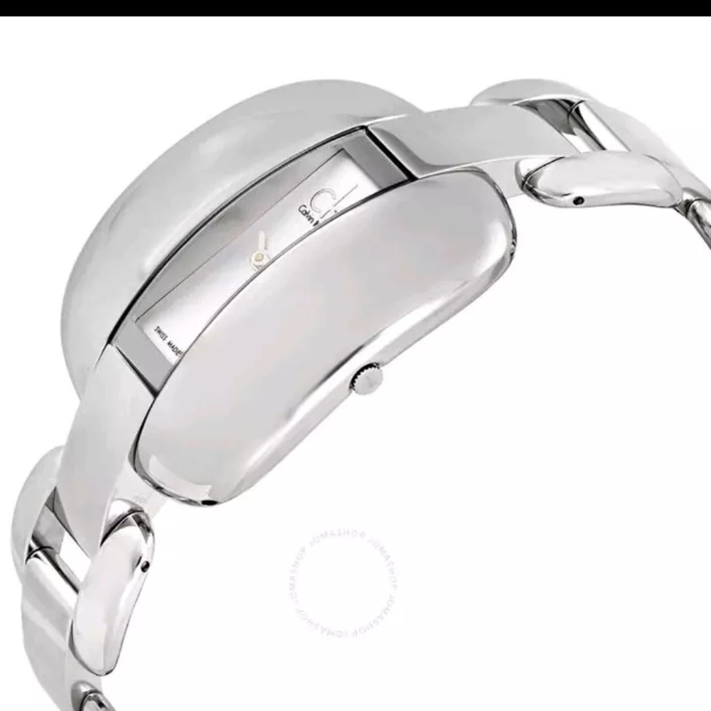 Calvin Klein Treasure Stainless Steel Bracelet Silver Dial Quartz Womens Watch - Picture 2 of 9